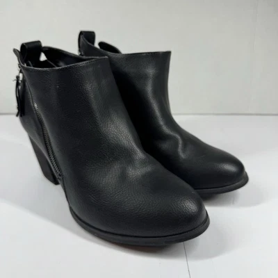 Torrid Size Zip Heel Black Bootie Women’s Size 11WW - Image 1 of 4