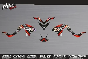 Graphics Kit for Ducati Multistrada 1250 2015 2016 2017 FULL CHROME Decals - Picture 1 of 6