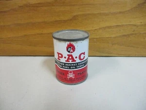 Vintage BA British American Oil Co.P.A.C Tin 4 ounce can ( B.A B/A B-A PAC ) - Picture 1 of 12