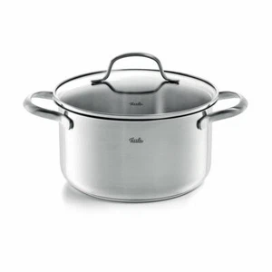 Fissler Pentola da Cucina San Francisco con Coperchio in Vetro, Acciaio Inox, 20 cm, 040... - Foto 1 di 1