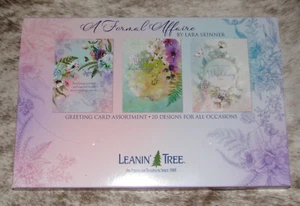 ALBERO LEANIN A Formal Affare 20 ASSORTIMENTO BIGLIETTI DI AUGURI~20 Designs #90818 - Foto 1 di 2