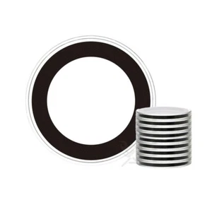 OnFireGuy 10pcs 36mm Black Ring 1/2oz Silver Koala Protective Coin Capsule Cases - Picture 1 of 8