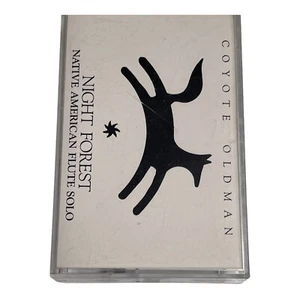 Coyote Oldman Night Forest Tape Native American Flute Solo AUDIO CASSETTE Style - Picture 1 of 12