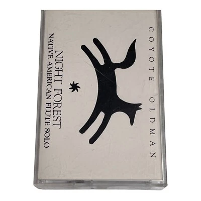 Coyote Oldman Night Forest Tape Native American Flute Solo AUDIO CASSETTE Style - Image 1 of 4