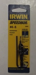 Irwin 90581 Speedbor #4-5 Countersink Quick Change Shank - Picture 1 of 1