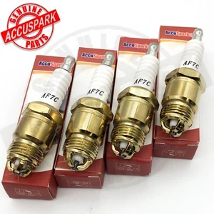 Ford Pinto 1.6 Accuspark triple ground,copper spark plugs AF7C, F7YC X4 - Picture 1 of 7