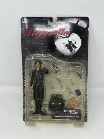 Sleepy Hollow ICHABOD CRANE Feature Film Figure 1999 McFarlane Toys Johnny Depp Cover