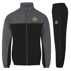 Newcastle United FC Official Soccer Gift Boys Jacket & Pants Tracksuit Set - Picture 1 of 15