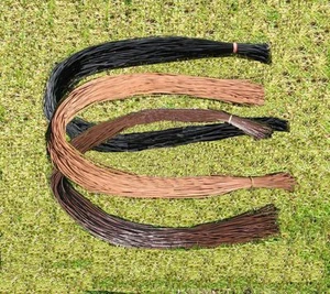 Lederband Lederbänder Lederschnur Lederriemen ZIEGENLEDER 25 Stück 1 Meter Rund - Bild 1 von 1