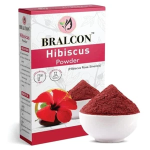 BRALCON Organic Hibiscus Powder-100g | 100% Pure & Natural Free Shipping - Picture 1 of 8