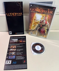 God of War Chains of Olympus Sony PSP, Completo, Etiqueta Negra, Kratos, Acción - Imagen 1 de 4