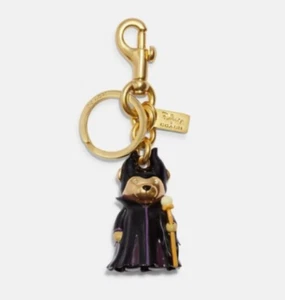 Portachiavi collaborazione ciondolo orso cattivo malefico DISNEY x COACH - Foto 1 di 1