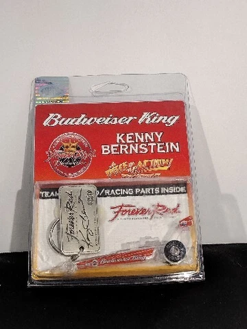 Kenny Bernstein Budweiser Limited edition Team Supplied Racing Parts Inside!! Cover