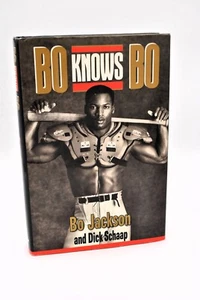 BO KNOWS BO HARDCOVER BOOK BY DICK SCHAAP - Picture 1 of 1