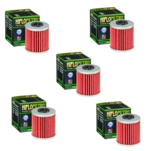 HifloFiltro 5PC HF207 Kawasaki KX250F 04-21 Suzuki RMZ250 RMZ450 RMX450Z KX450F - Picture 1 of 1