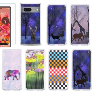 Phone Case for Google Pixel 6, 6a,6 Pro, 7,7a, 7 Pro, Screen Protector p11 - Foto 1 di 13