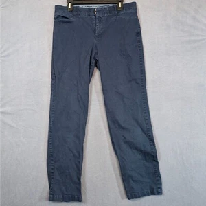 Gloria Vanderbilt Women's Navy Blue Chino Pants Size 12 - Picture 1 of 12