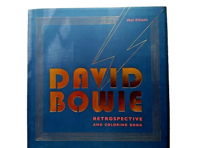 David Bowie Retrospective and Coloring Book  Mel Elliott — 第 1/3 张图片