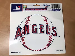 MLB Los Angeles Angels Baseball Ultra Decal Reusable Removable Sticker Fan Sport - Picture 1 of 2