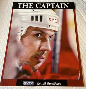 The Captain Detroit Free Press 8x10 Collectors card - Imagen 1 de 2