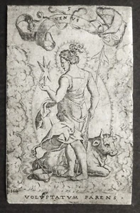 Burin de Theodore de BRY d’après Sebald BEHAM - Picture 1 of 3