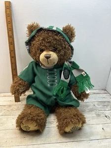 Build A Bear Harry Potter Slytherin Bear & Quidditch Costume With Scarf Limited - Picture 1 of 8