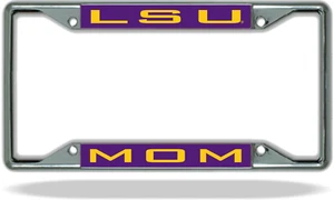 Louisiana State LSU MOM License Plate Frame - Picture 1 of 1