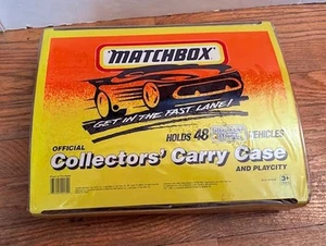 Vtg 1994 Matchbox Official Collectors 48 Cars Carry Case Play City 28 Cars - Picture 1 of 3