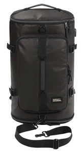 Harley-Davidson Water-Resistant Travel Hybrid Duffel Bag/Backpack - Black - Picture 1 of 4