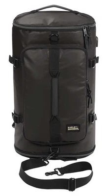 Harley-Davidson Water-Resistant Travel Hybrid Duffel Bag/Backpack - Black - Image 1 of 4
