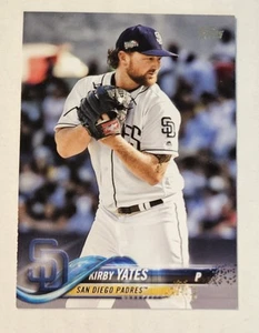 KIRBY YATES 2018 Topps Update Series #US210 Padres All-Star All-MLB - Picture 1 of 3