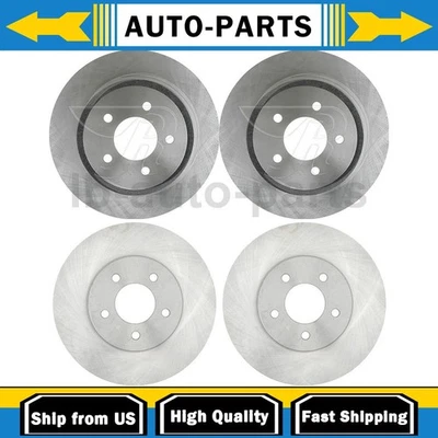 4x Raybestos Rotor de freno de disco delantero trasero para Mercury Mariner 2,5 L 2009 Foto 1 de 4