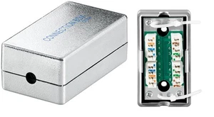 10x Netzwerk Verbindungsbox / Anschlussbox LSA CAT 5e / STP; NET LSA BOX CAT 5e - Photo 1/2