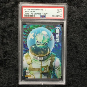 Panini Fortnite Series 1 PSA 9 Leviathan #271 Crystal Shard Italy Epic Cards - Picture 1 of 2
