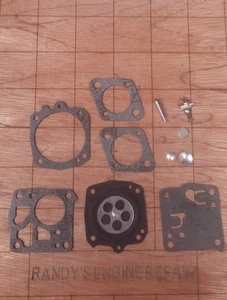 REBUILD KIT COMPLETE TILLOTSON HS NEW Husqvarna 61 66 65 77 162 181 266 268 2100 - Picture 1 of 3