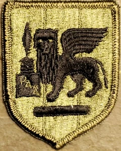 US Army Southern European Task Force SETAF AFRICA VTG OD Green & Black BDU patch - Picture 1 of 2