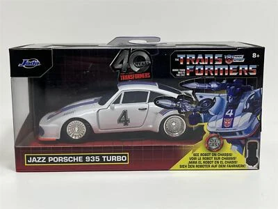 Transformers Jazz Porsche 935 Turbo 1:32 Scale Jada 34793 - Image 1 of 4