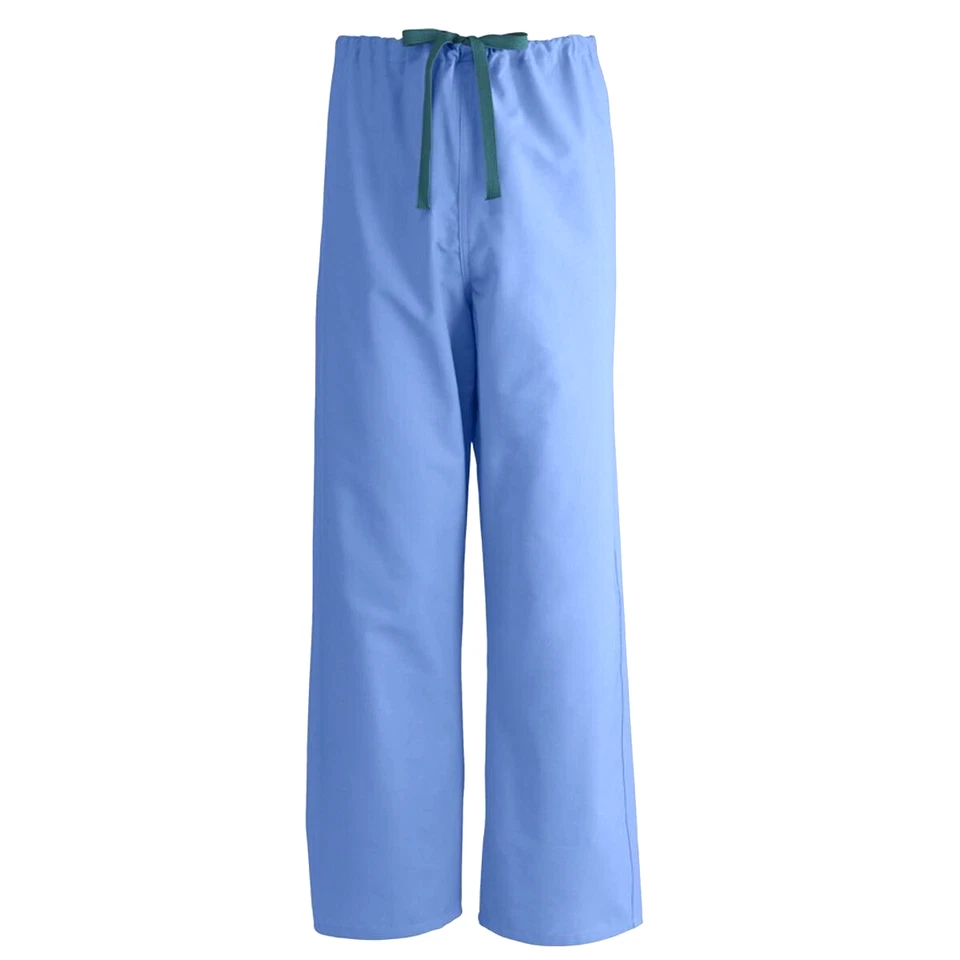 Pantalones Médicos 3XL Techo Azul AngelStat Unisex Reversible Cordón Medline NUEVO Foto 1 de 4