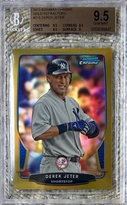 Bowman 2013 refractor cromado dorado/50 Derek Jeter BGS 9,5 Beauty Pop 5 No 10’s - Imagen 1 de 4