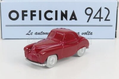 MODELLINO AUTO STATICO OFFICINA 942 MORETTI 350 LA CITA 1948 ROSSO SCALA 1/76 - Immagine 1 di 4