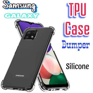 Bumper Case Shockproof Clear Cover Samsung Galaxy A20 A30 A60 A71 A31 A02 A22 5G - Picture 1 of 5