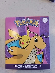 2025 McDonald’s Happy Meal Toys Pokémon #1 Pikachu & Dragonite SEALED  - Picture 1 of 3