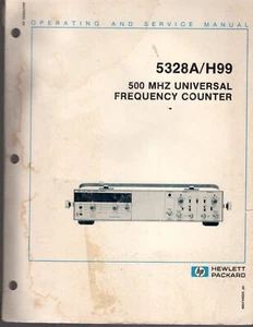 Orig Hewlett Packard 5328A/H99 500 MHZ Universal Frequency Counter 05328-90082 - Picture 1 of 1
