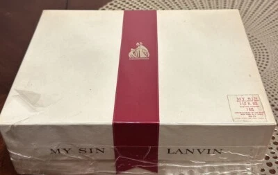 Lanvin Paris - Eau My Sin Natural Spray 1-1/2 e 7 oz Conjunto de Pó Corporal - Novo em folha - Imagem 1 de 4