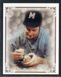 1999 Monty Sheldon Baseball Art Promo Checklist Card - Monty Sheldon (Wagner) - Picture 1 of 2
