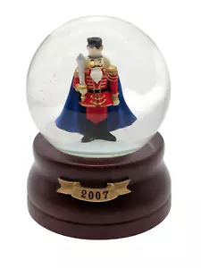 Snow Globe Nutcracker Soldier 2007 Musical 5.5" Tall Limited Edition-Free Ship. - Picture 1 of 8
