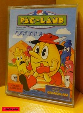 Commodore C64/C128 Original Cassette-Pac-Land-Namco - Ariola Soft - 1984