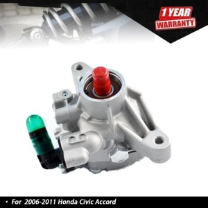 Power Steering Pump Fits For 2006-2011 Honda Civic I4 1.8L 56110RNAA01 - Picture 1 of 7