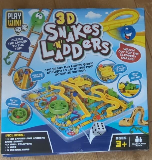 Preços baixos em Sem Marca Snakes & Ladders Jogos tradicionais e de  tabuleiro