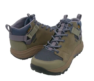 TEVA GRANDVIEW GTX WOMEN HIKING BOOTS LEATHER TAUPE US 6.5 /UK 4.5 /EU 37.5 - Picture 1 of 5
